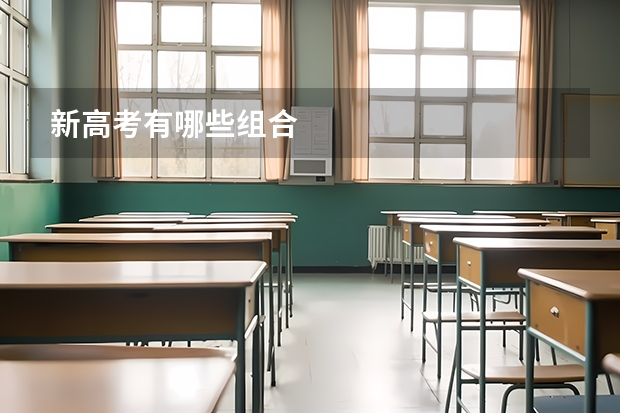 新高考有哪些组合
