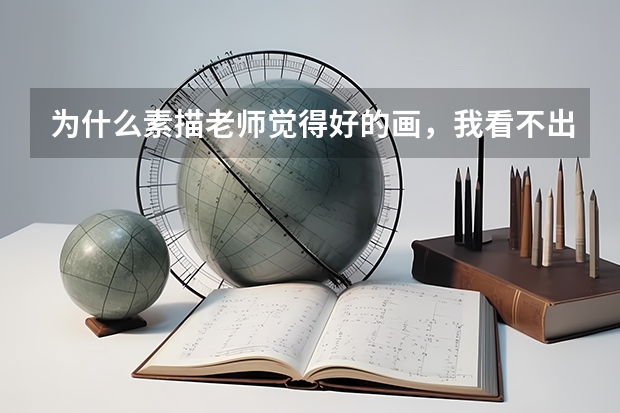 为什么素描老师觉得好的画,我看不出哪里好,就很一般啊?想问一副好的素描好在哪里