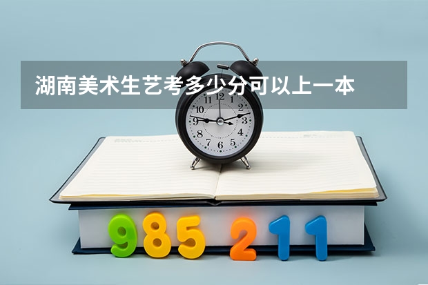 湖南美术生艺考多少分可以上一本