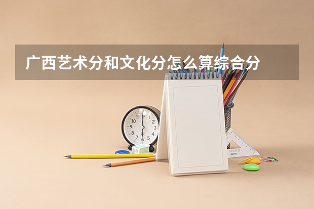 广西艺术分和文化分怎么算综合分