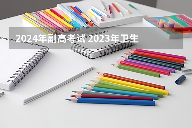 2024年副高考试 2023年卫生副高职称考试时间