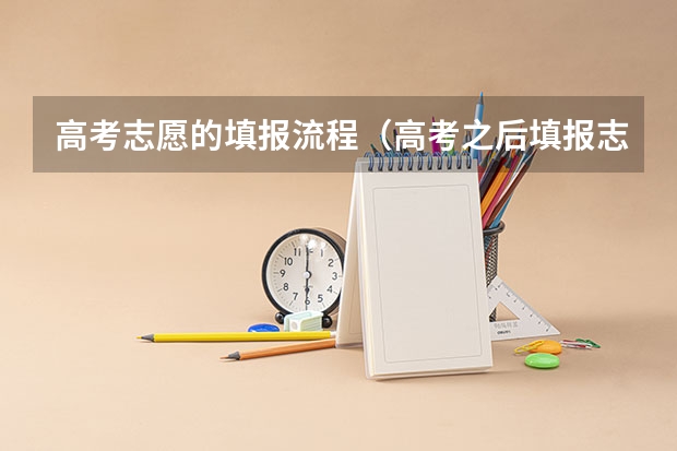 高考志愿的填报流程(高考之后填报志愿流程)