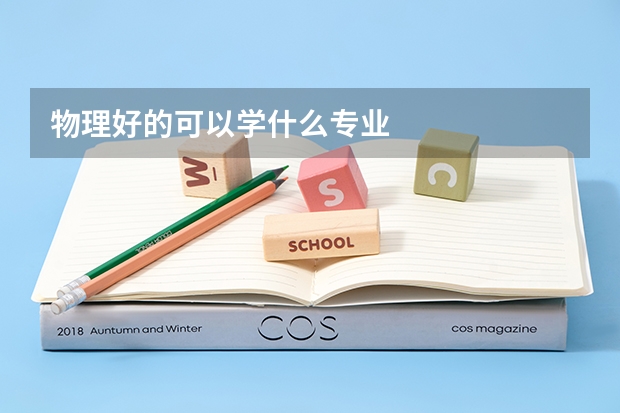物理好的可以学什么专业
