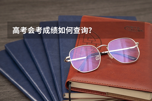 高考会考成绩如何查询?