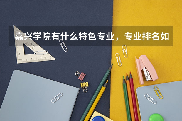 嘉兴学院有什么特色专业，专业排名如何
