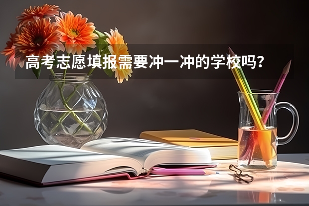 高考志愿填报需要冲一冲的学校吗？
