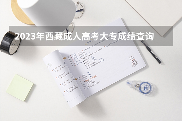2023年西藏成人高考大专成绩查询入口在哪 具体怎么查分?