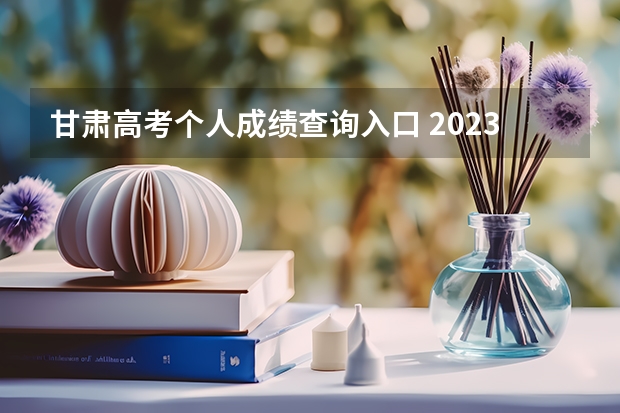 甘肃高考个人成绩查询入口 2023年全国各省成人高考查分时间及入口汇总?