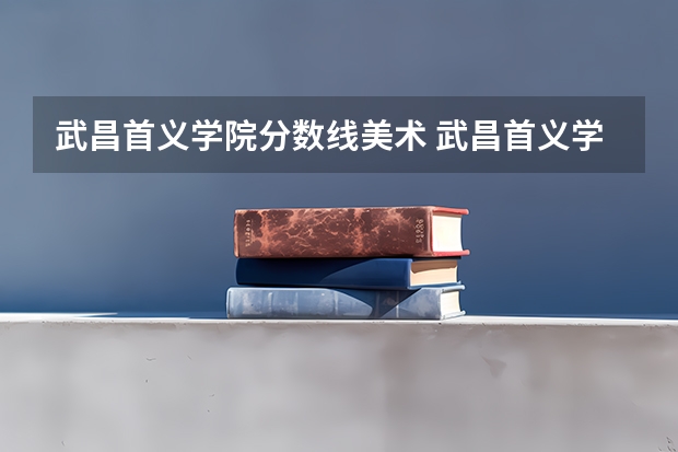 武昌首义学院分数线美术 武昌首义学院分数线