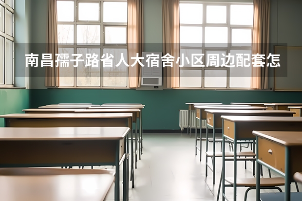 南昌孺子路省人大宿舍小区周边配套怎么样?