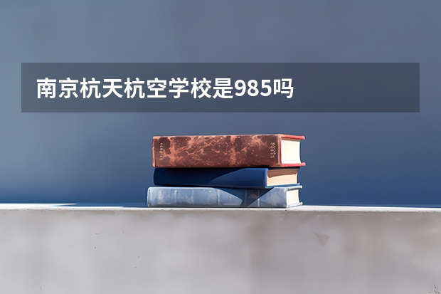 南京杭天杭空学校是985吗