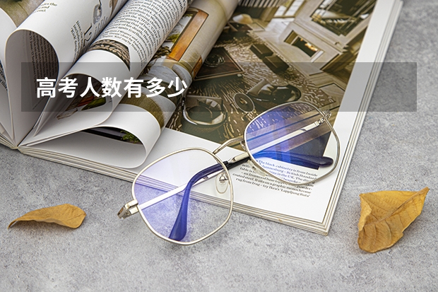 高考人数有多少