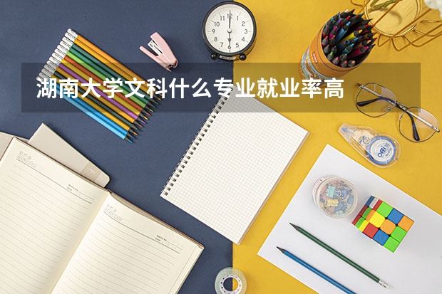 湖南大学文科什么专业就业率高