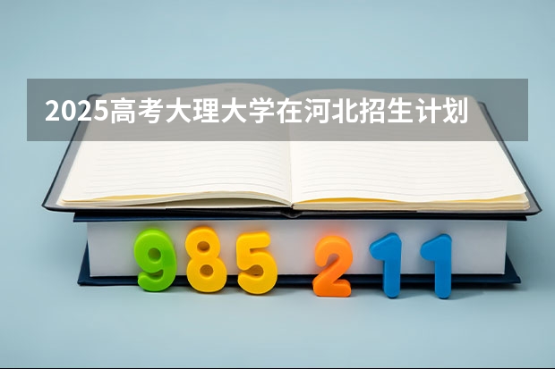 2025高考大理大学在河北招生计划（2026参考）