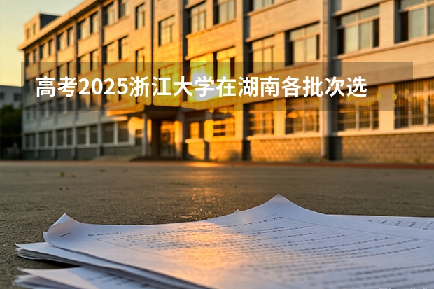 高考2025浙江大学在湖南各批次选科要求（2026参考）