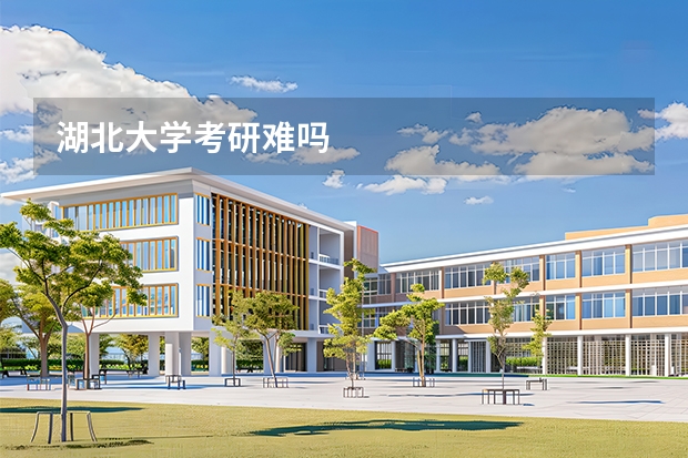 湖北大学考研难吗