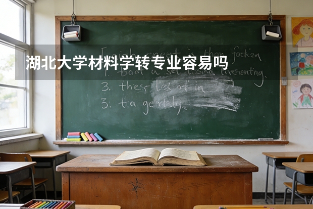 湖北大学材料学转专业容易吗