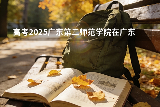 高考2025广东第二师范学院在广东艺术类投档分数线（2026参考）