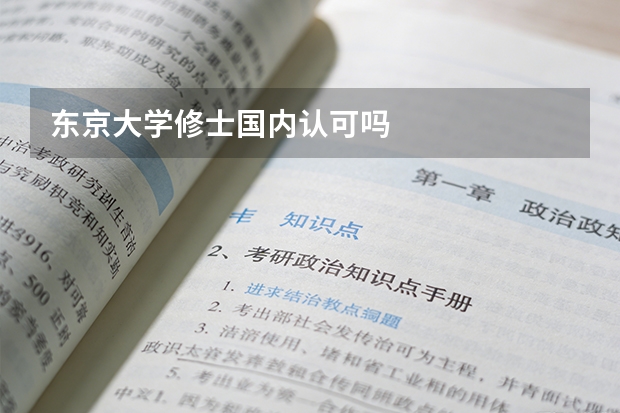 东京大学修士国内认可吗