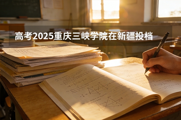 高考2025重庆三峡学院在新疆投档分数线（2026参考）