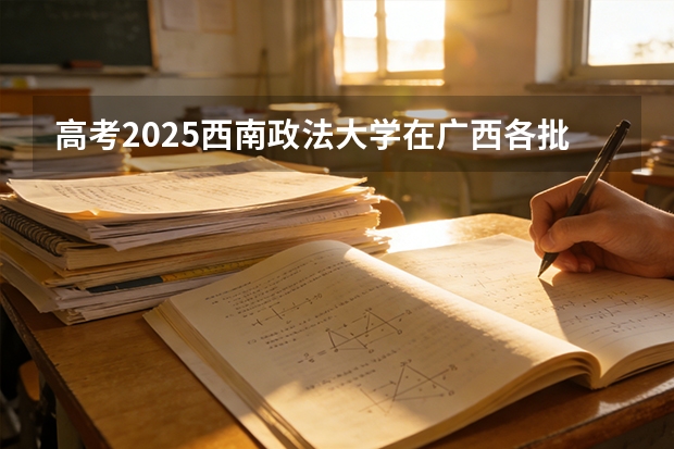 高考2025西南政法大学在广西各批次选科要求（2026参考）