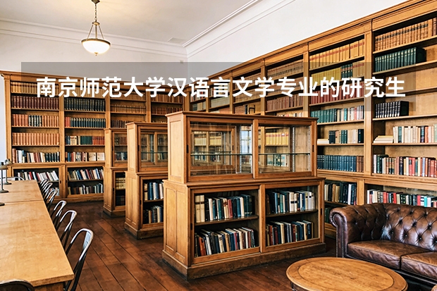 南京师范大学汉语言文学专业的研究生好考吗？