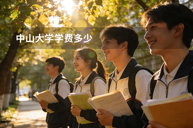 中山大学学费多少