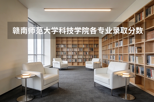 赣南师范大学科技学院各专业录取分数线（求有数字媒体艺术专业的本一本二大学(文科生)）