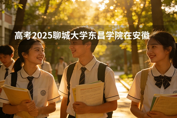 高考2025聊城大学东昌学院在安徽艺术类投档分数线（2026参考）