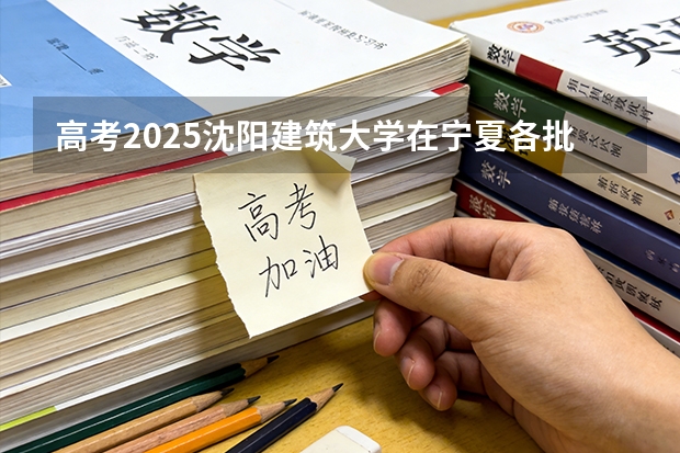 高考2025沈阳建筑大学在宁夏各批次选科要求（2026参考）