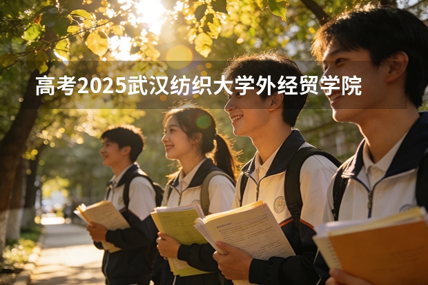 高考2025武汉纺织大学外经贸学院在广西艺术类投档分数线（2026参考）