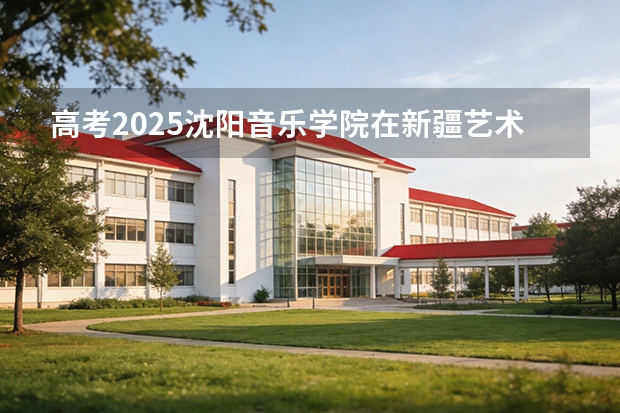高考2025沈阳音乐学院在新疆艺术类投档分数线（2026参考）