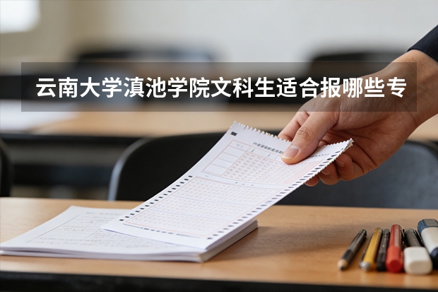 云南大学滇池学院文科生适合报哪些专业？