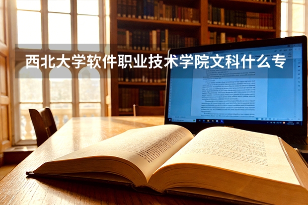 西北大学软件职业技术学院文科什么专业最好