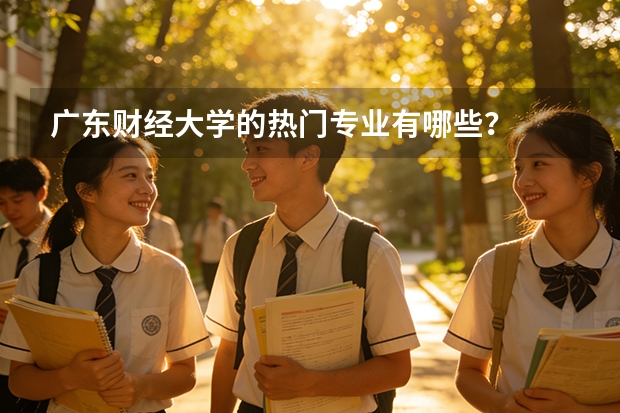 广东财经大学的热门专业有哪些？