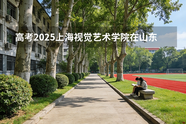 高考2025上海视觉艺术学院在山东艺术类投档分数线（2026参考）