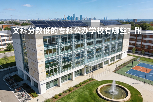 文科分数低的专科公办学校有哪些？附大专文科女生最吃香的专业