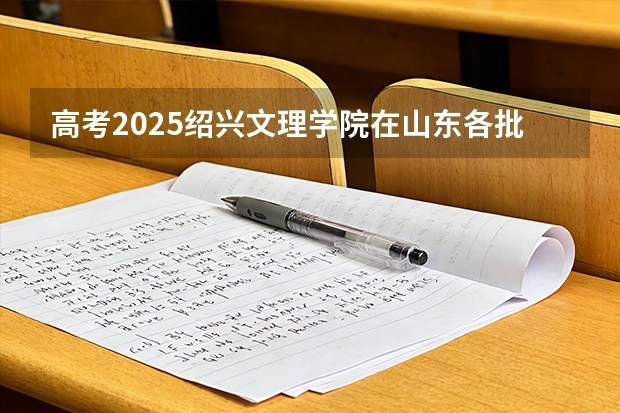 高考2025绍兴文理学院在山东各批次选科要求（2026参考）