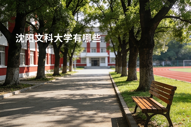 沈阳文科大学有哪些