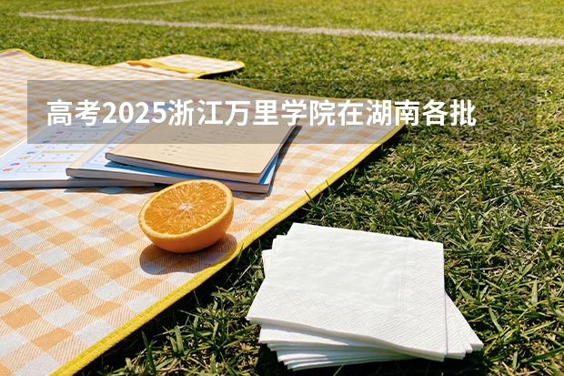 高考2025浙江万里学院在湖南各批次选科要求（2026参考）