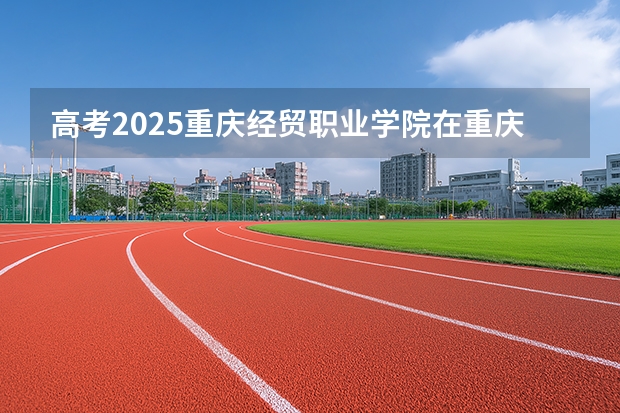 高考2025重庆经贸职业学院在重庆艺术类投档分数线（2026参考）