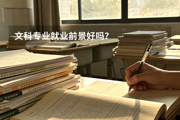 文科专业就业前景好吗？