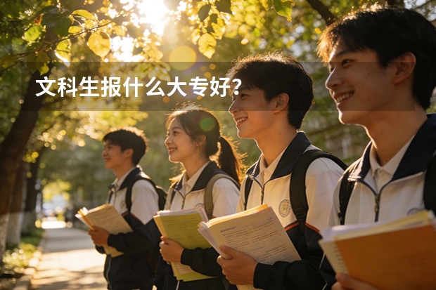 文科生报什么大专好？