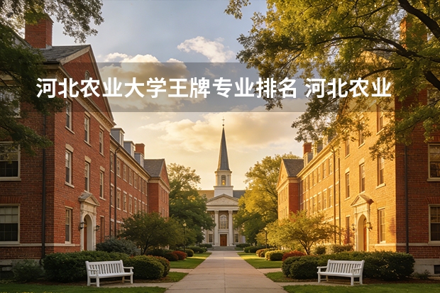 河北农业大学王牌专业排名 河北农业大学最好的专业排名