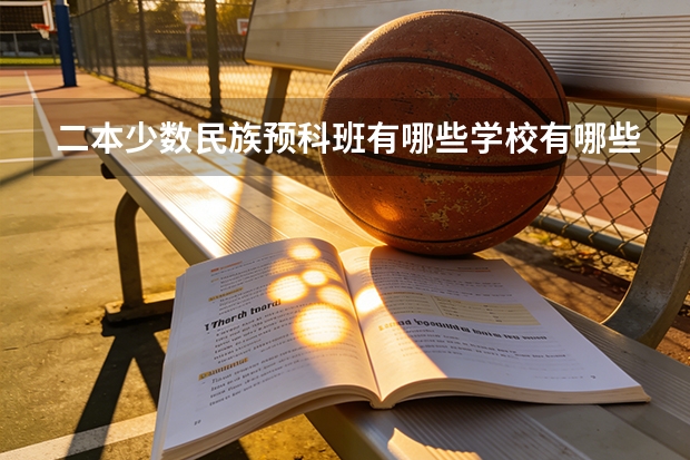 二本少数民族预科班有哪些学校有哪些学校