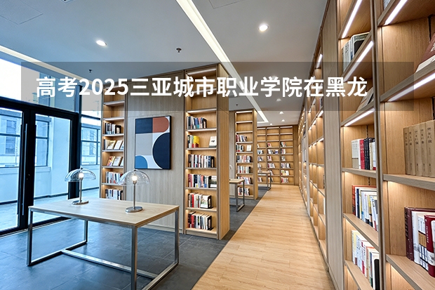 高考2025三亚城市职业学院在黑龙江艺术类投档分数线（2026参考）