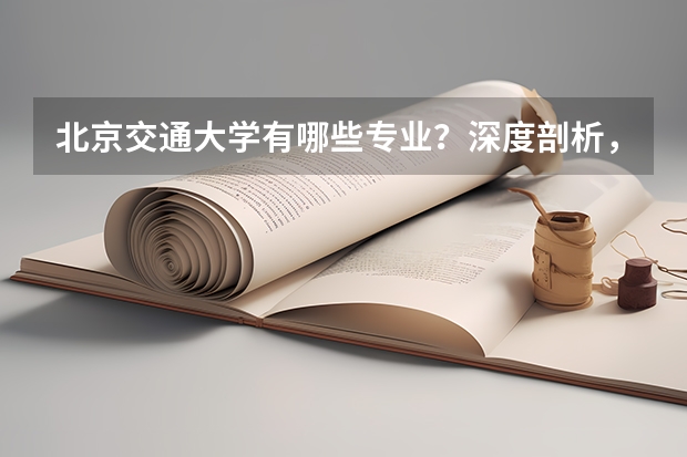 北京交通大学有哪些专业？深度剖析，快速了解学校特色专业？
