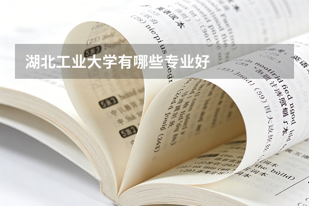 湖北工业大学有哪些专业好