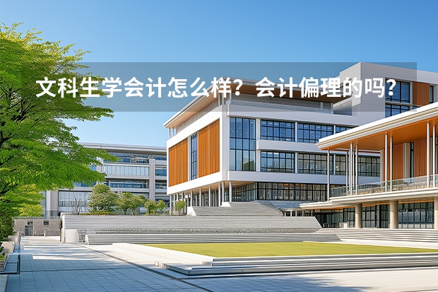 文科生学会计怎么样？会计偏理的吗？我理科方面不行，怕学不会。