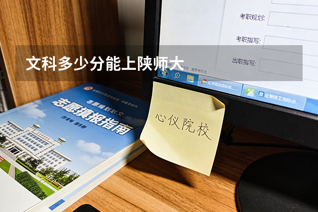 文科多少分能上陕师大